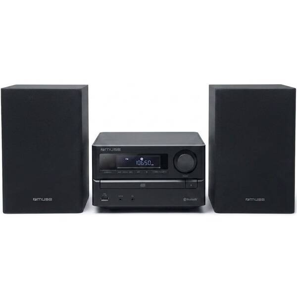 Mikro HiFi systém MUSE M-62FB čierny

