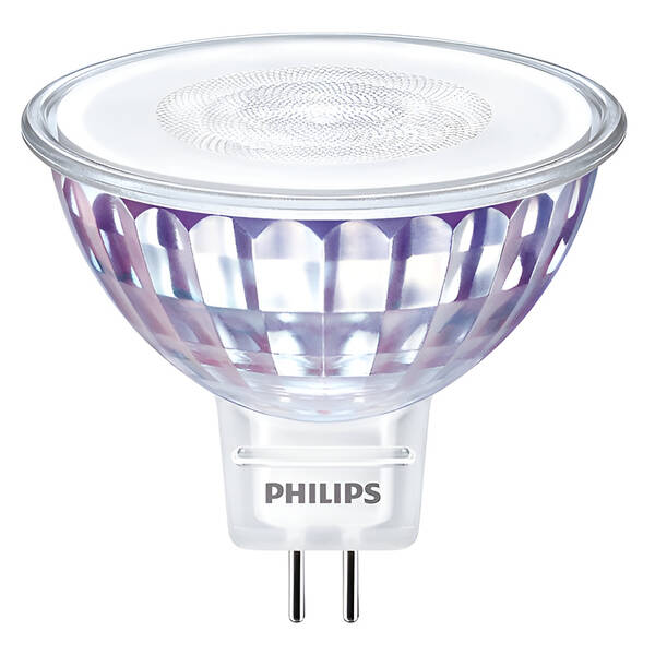 LED žiarovka Philips bodová, 7W, GU5,3W, teplá biela 

