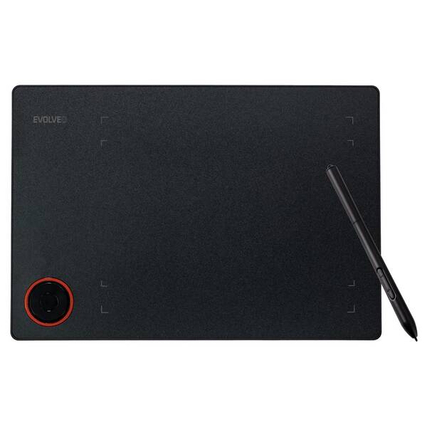 Grafický tablet Evolveo Grafico TW čierny

