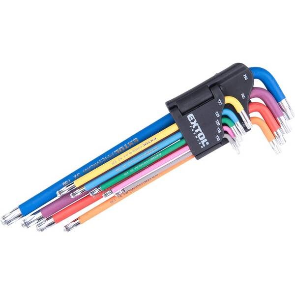 Sada imbusov Extol Premium TORX 8819416 (9 ks) 

