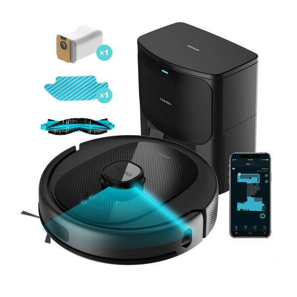 Robotický vysávač Cecotec Conga 8290 Immortal Ultra Power Home Genesis čierny

