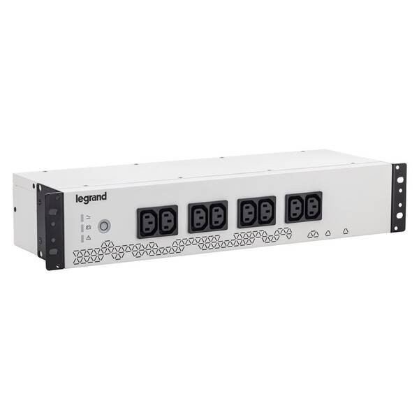 Záložný zdroj Legrand UPS UPS Keor PDU 800VA/480W IEC, Off-Line, Rack 2U, výstup 8x IEC C13, USB 

