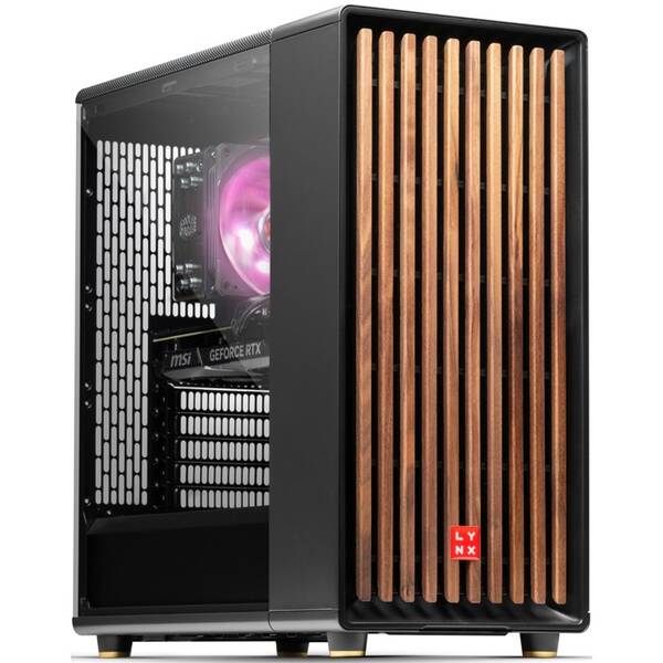 Herný počítač Lynx Challenger PRO + Norton 360 STANDARD 10 GB + VPN 1 užívateľ/1 zariadenie na 1 rok čierny

