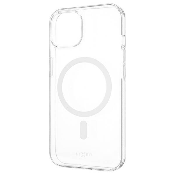 Kryt na mobil FIXED MagStoryA na Apple iPhone 15 priehľadný

