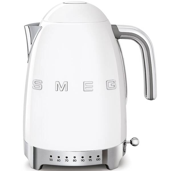 Rýchlovarná kanvica Smeg KLF04WHEU biela

