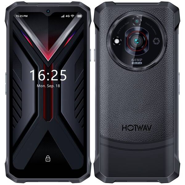 Mobilný telefón Aligator Hotwav T7 PRO 6 GB / 256 GB čierny

