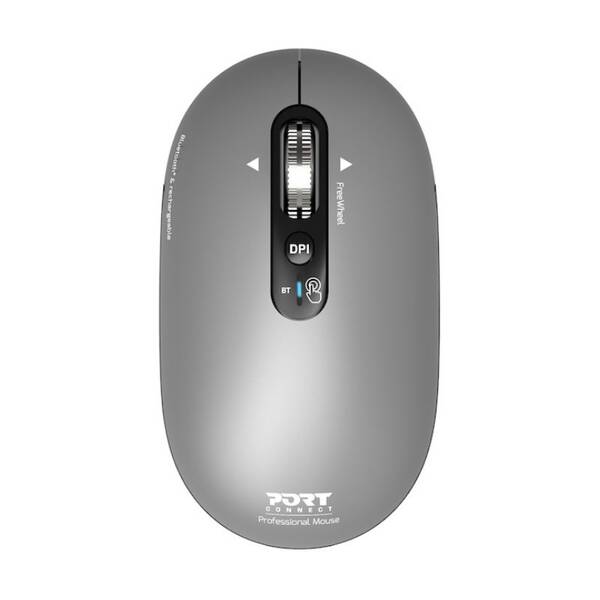 Myš PORT CONNECT Pure MAC sivá

