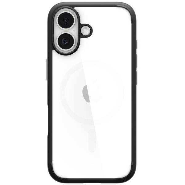 Kryt na mobil Spigen Ultra Hybrid na Apple iPhone 17 čierny/priehľadný

