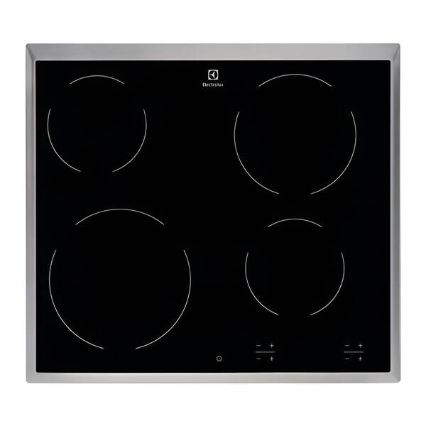 Sklokeramická varná doska Electrolux EHF6240XXK čierna/nerez

