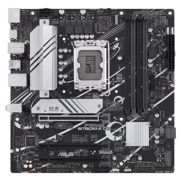 Základná doska Asus B760M-A D4-CSM čierna

