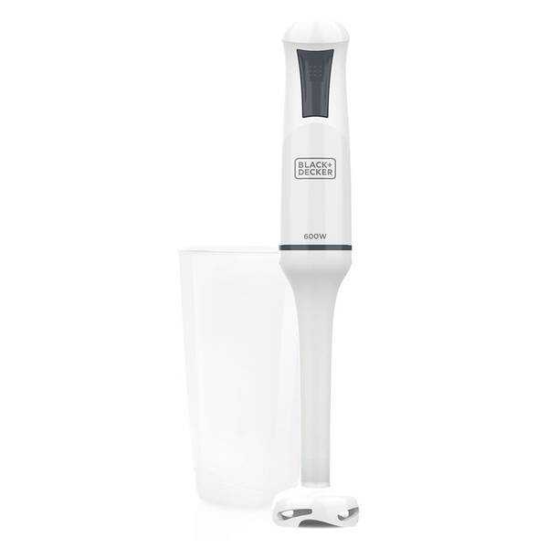 Ponorný mixér Black+Decker BXHB600E biely


