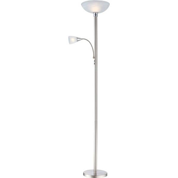 Stojacia lampa GLOBO BLADE 58931LED strieborná

