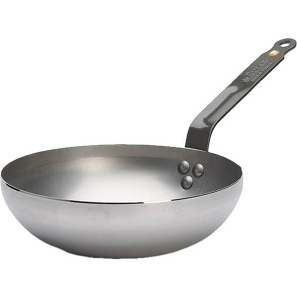 Panvica WOK de Buyer 5617.24, 24 cm ocel

