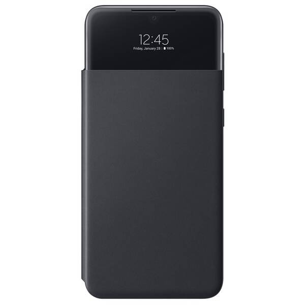 Puzdro na mobil flipové Samsung S View Wallet Cover na Galaxy A33 5G čierne

