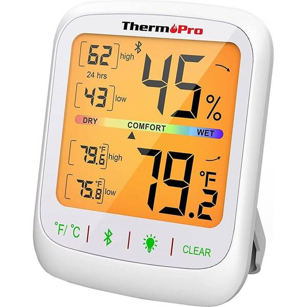 Teplomer ThermoPro TP-359 BT biely

