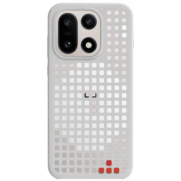 Kryt na mobil OnePlus Hole-Pattern Magnetic na OnePlus 15 sivý

