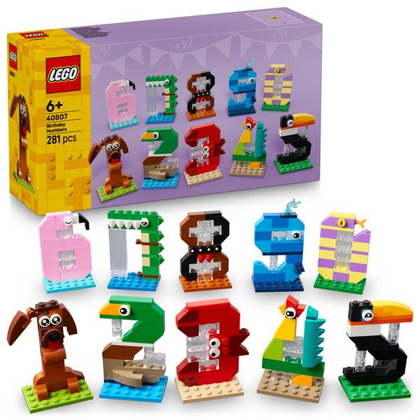 Stavebnica LEGO® 40807 Čísla na narodeniny 

