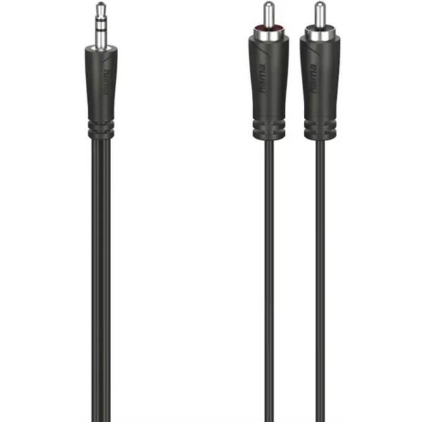 Kábel Hama audio- cinch/jack 3,5, M/M, 3m 

