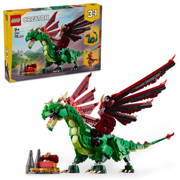 Stavebnica LEGO® Creator 3 v 1 31161 Stredoveký drak 

