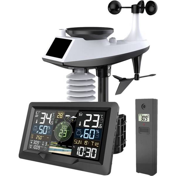 Meteorologická stanica Solight TE91WiFi čierna

