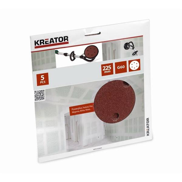 Brúsny kotúč Kreator KRT232004 (5ks) 

