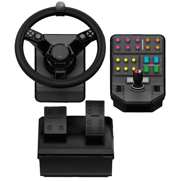 Volant Logitech G Saitek Farm Sim Controller 

