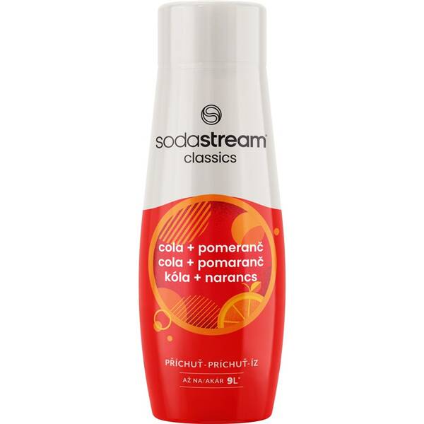 Príchuť pre šumivú vodu SodaStream Cola Orange 440 ml 

