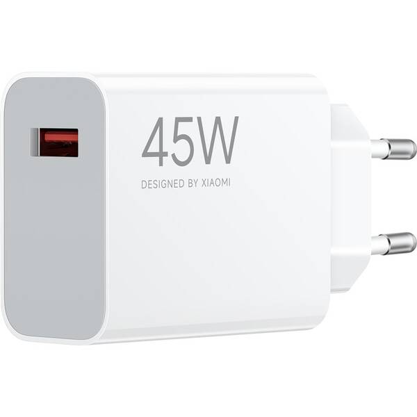 Nabíjačka do siete Xiaomi Turbo Charging 45W, 1x USB-A biela

