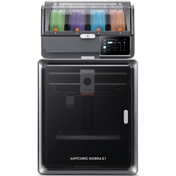 3D tlačiareň Anycubic Kobra S1 Ace 2 Pro Combo čierny

