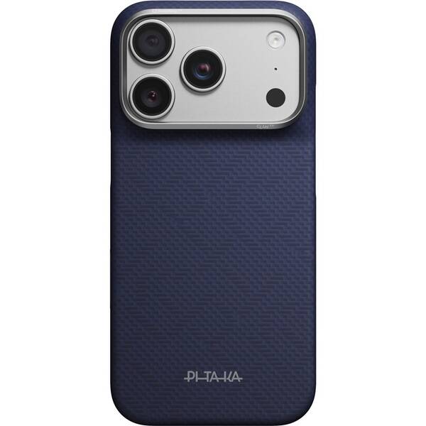 Kryt na mobil Pitaka PTK Weaving na Apple iPhone 18 Pro Max modrý

