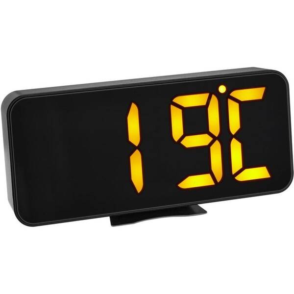 Budík TFA 60.2027.01 čierny


