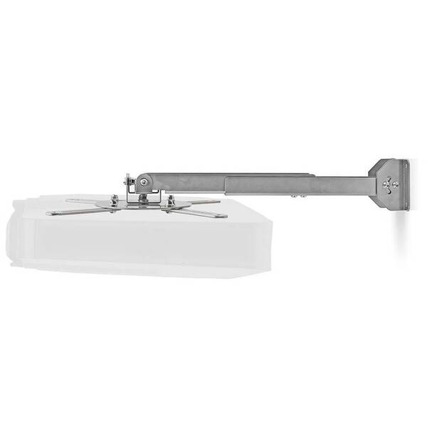 Držiak Nedis Full Motion, na projektor, nástenný, nosnosť 10 kg strieborný

