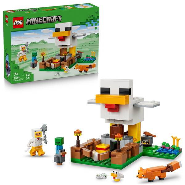 Stavebnica LEGO® Minecraft®  21585 Slepičí farma 


