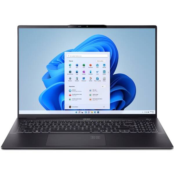 Notebook Acer Swift 16 AI (SF16-51-77XS) čierny

