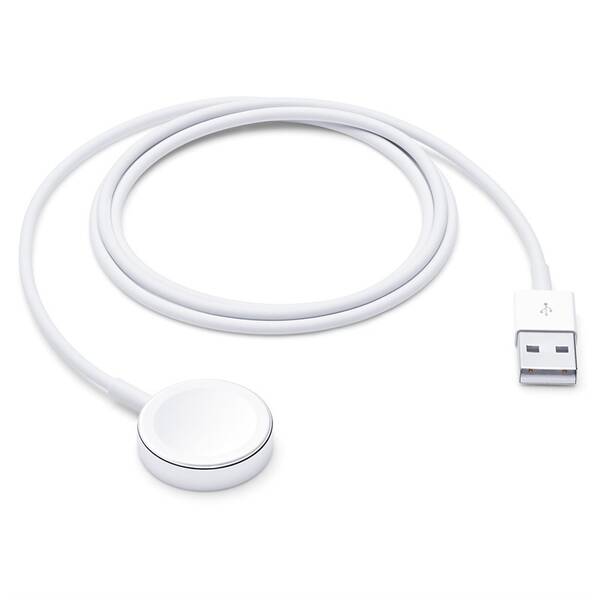 Nabíjací kábel Apple magnetický pre Apple Watch, 1m biely


