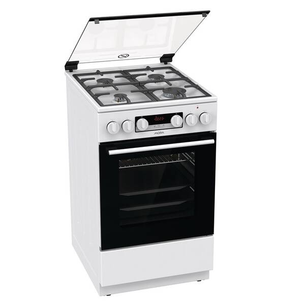 Kombinovaný sporák Mora K 8668 BW biely

