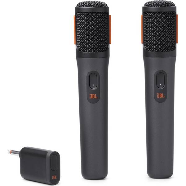 Mikrofón JBL Partybox, 2x BT mikrofón čierny

