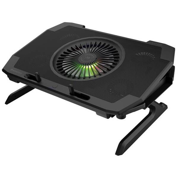 Chladiaca podložka pre NTB Genesis OXID 850, LED, pre 17,3" čierna

