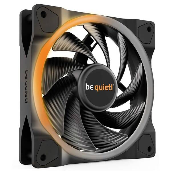 Ventilátor be quiet! Light Wings PWM high-speed 120mm čierny

