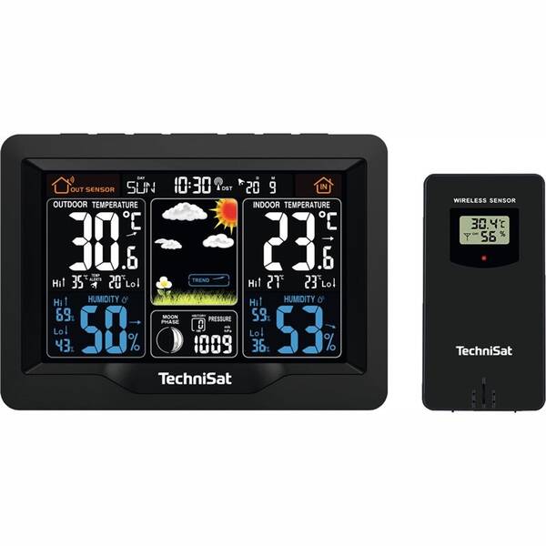 Meteorologická stanica Technisat IMETEO X1 čierna

