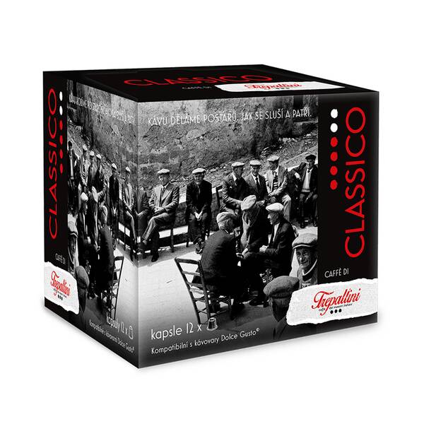 Kapsuly pre espressá Trepallini Classico pre Dolce Gusto (12 ks) 

