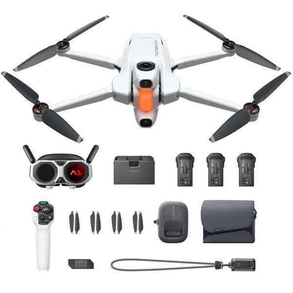 Dron Insta360 Antigravity A1 Infinity Bundle sivý


