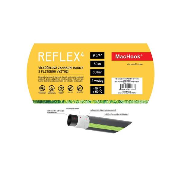Hadica J.A.D. TOOLS 13980 REFLEX4 3/4 50 m 


