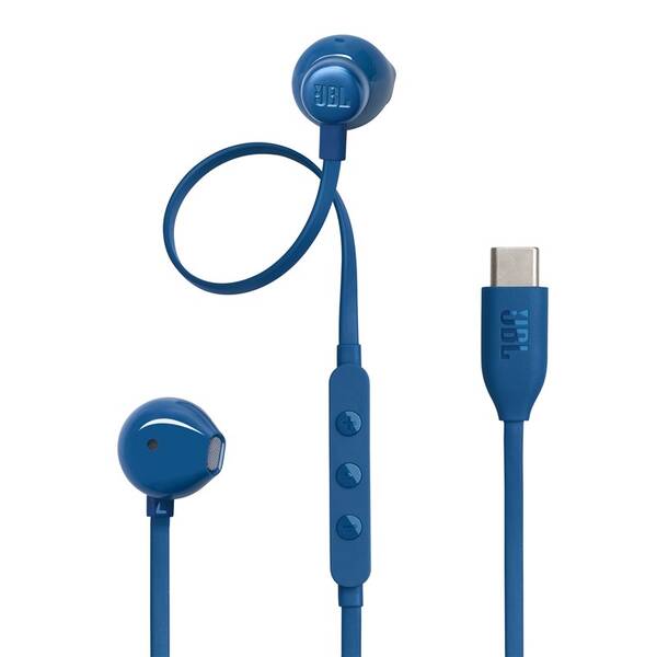 Slúchadlá JBL Tune 305 USB-C modrá

