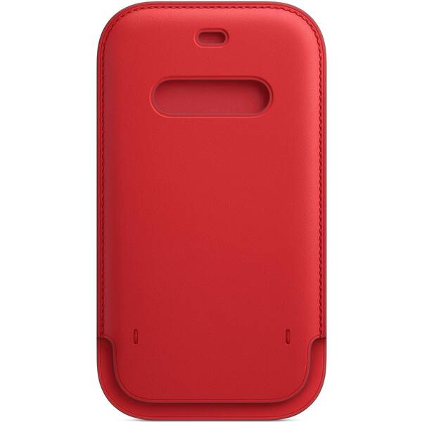 Puzdro na mobil Apple Leather Sleeve s Magsafe pre iPhone 12 | 12 Pro  - (PRODUCT)RED 

