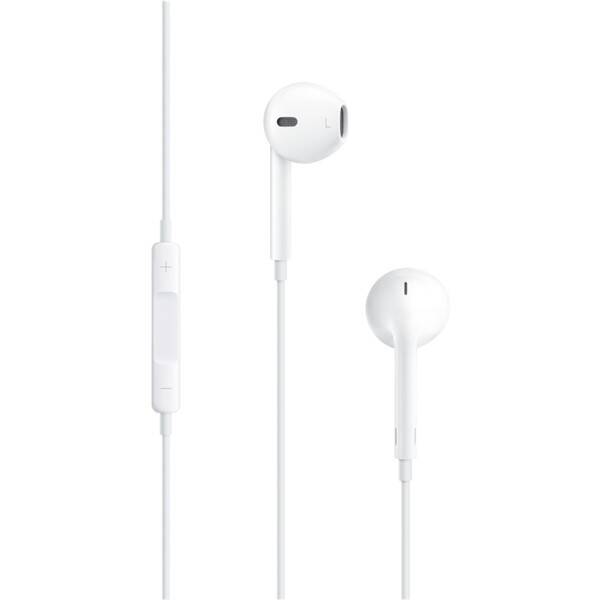 Slúchadlá Apple EarPods 3,5mm biela

