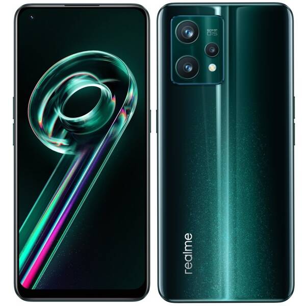 Mobilný telefón realme 9 Pro+ 8GB/256GB - Aurora Green 

