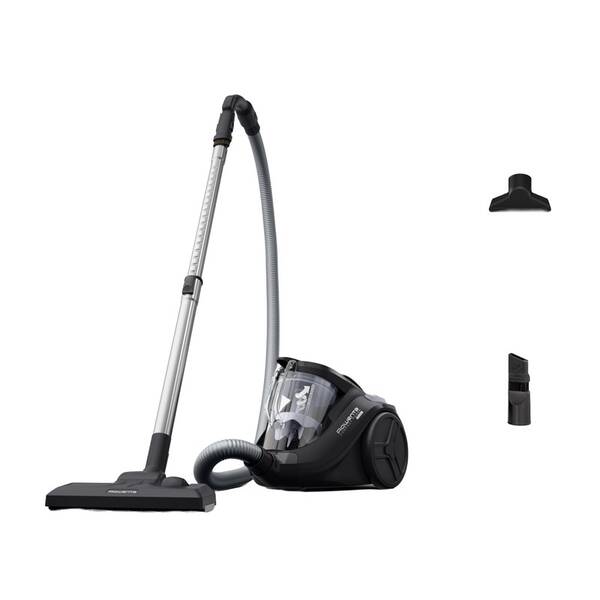 Podlahový vysávač Rowenta RO3725EA Compact Power Classic čierny

