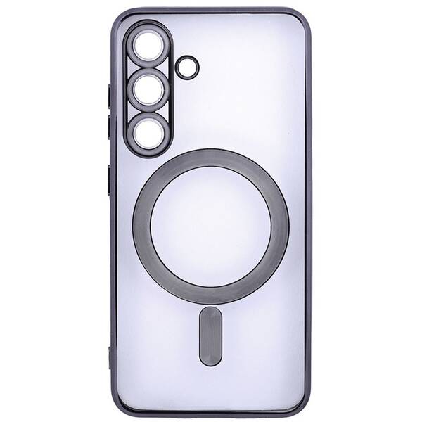 Kryt na mobil WG Magic Eye Magnet na Samsung Galaxy A37 5G čierny/priehľadný

