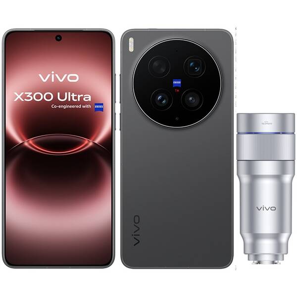 Mobilný telefón vivo X300 Ultra 5G 16 GB / 1 TB - Photographer Kit čierny

